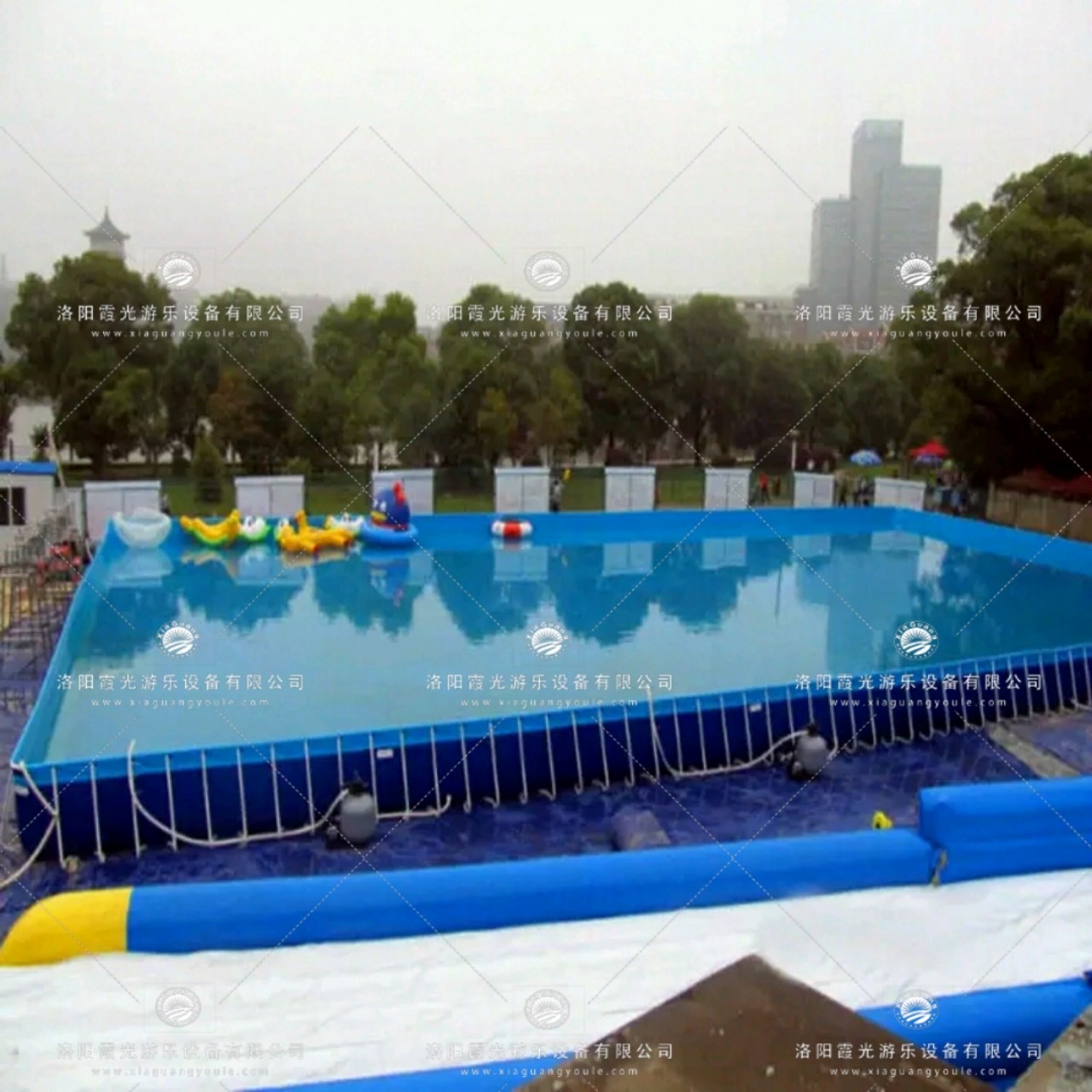 富文镇支架游泳池